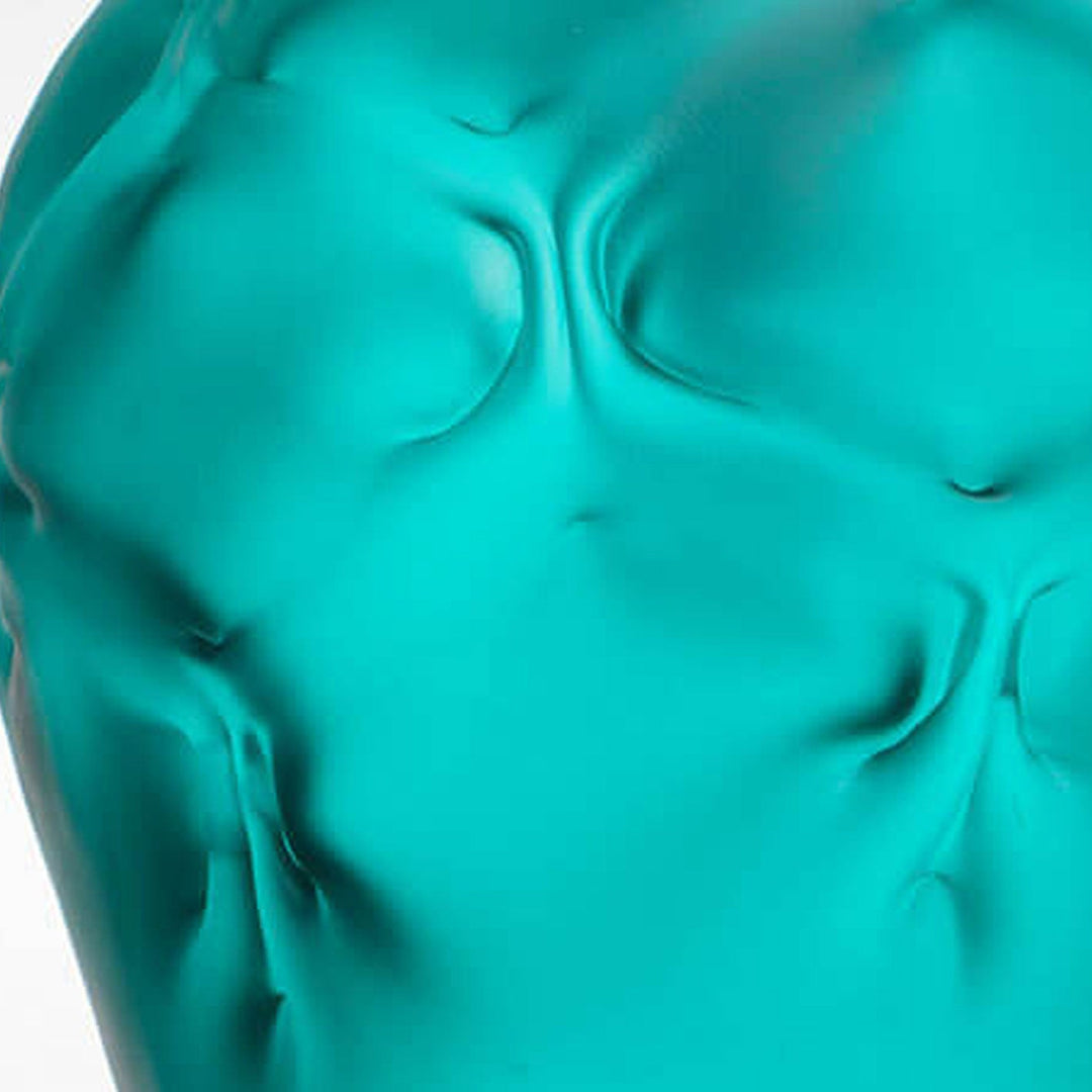 Nordischer minimalistischer blauer Glasschirm 1-Licht Pendelleuchte 