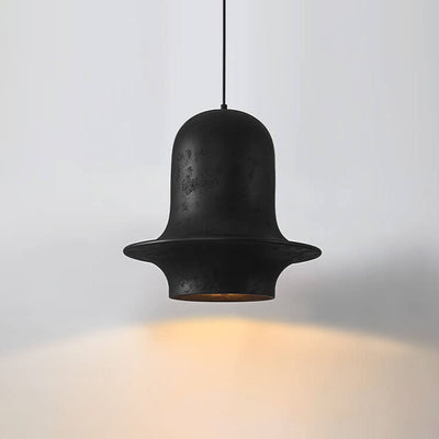 Industrial Vintage Resin Hat Shape 1-Light Pendant Light