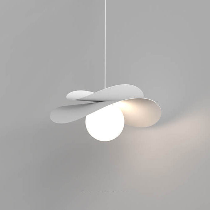 Modern Simple Straw Hat 1-Light Pendant Light