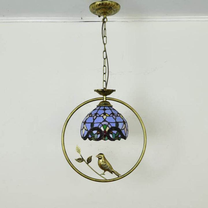 Tiffany Dôme Rustique Vitrail Design d&