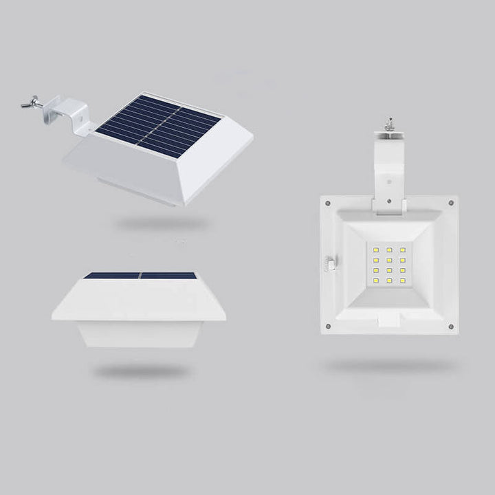 Lampe murale LED solaire en forme d&