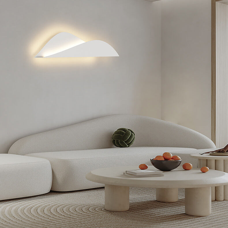 Moderne minimalistische Dimensionen Gipfel Design LED Wandleuchte 
