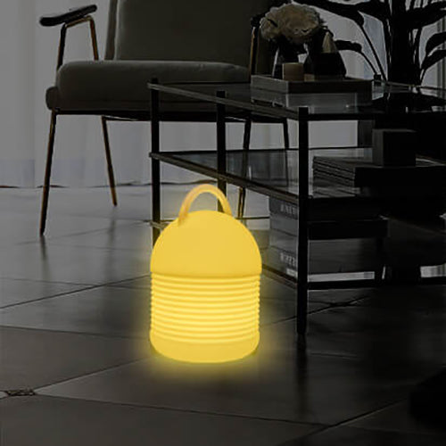 Moderne PE Kreative Tragbare Bunte Nachtlicht LED Tischlampe 