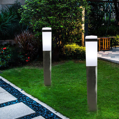Garten-quadratische Säule im Freien wasserdichte LED-Pfad-Landschaftsleuchte 