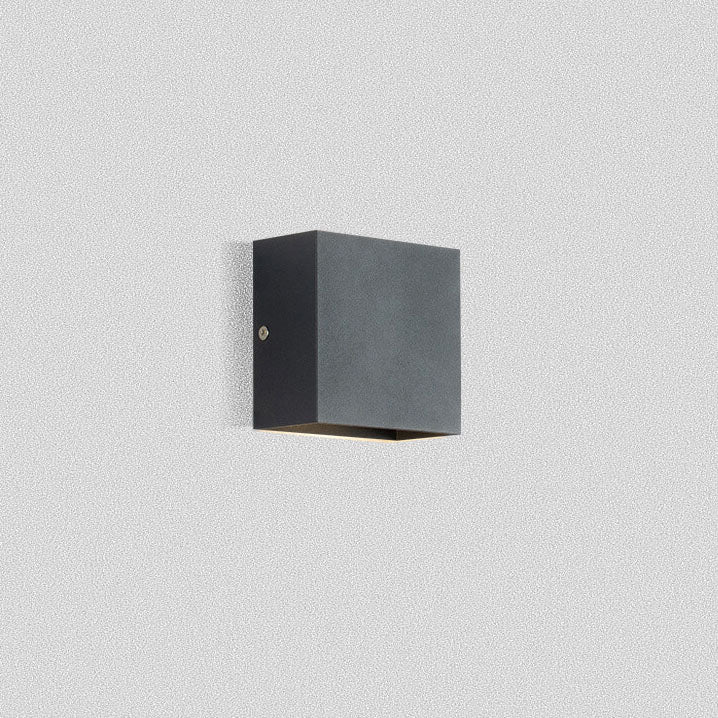 Modern Minimalist Square Aluminum LED Wall Sconce Lamp