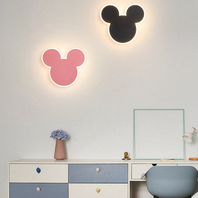 Cartoon Creative Mouse Rabbit LED Wall Sconce Lamp