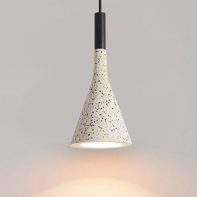 Nordic Minimalist Millstone Hardware Round 1-Light Pendant Light