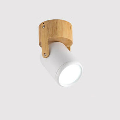 Nordic  Minimalist Track Spotlight 1/3 Light Flush Mount Light