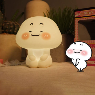 Cartoon Smart Moly Silicone Emoji LED Night Light Table Lamp