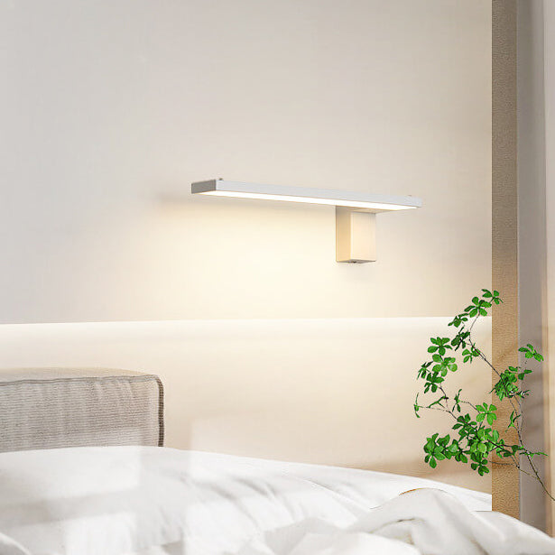 Modern Minimalist Decorative Rectangular Iron Acrylic LED Wall Sconce Lamp