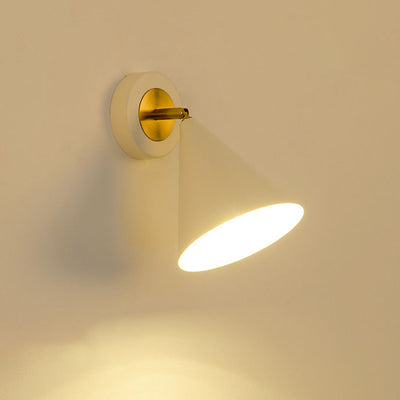 Nordic Minimalist Solid Color Rotatable 1-Light Wall Sconce Lamp