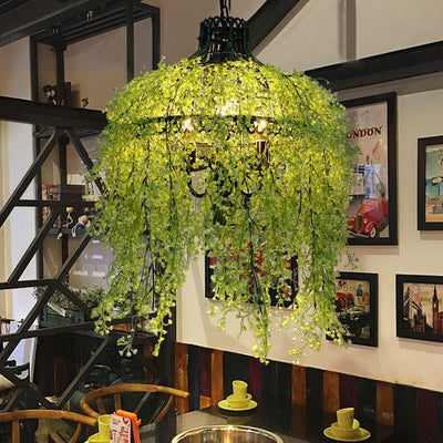 Creative Plant Vine Decorative 3-Light Chandelier