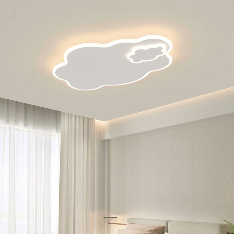 Nordic Minimalist Cloud Cluster LED Flush Mount Ceiling Light