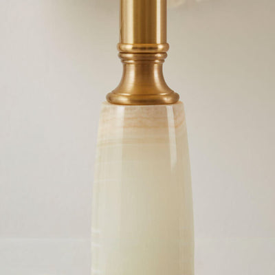 Lampe de Table à Franges Rétro Française en Cuivre à 1 Lumière 