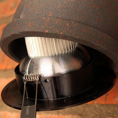 Retro Wrought Iron Pipe 1-Light LED Wall Sconce Lamp