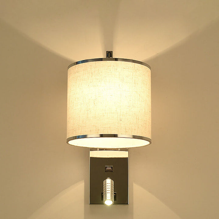 Modern Light Luxury Stainless Steel 1-Light Wall Sconce Lamp