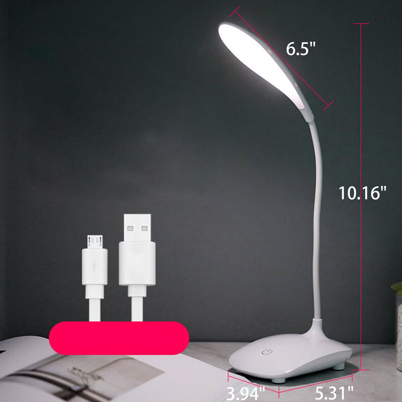 Lampe de bureau LED pliable et créative, Simple et créative, avec Protection des yeux, tactile 