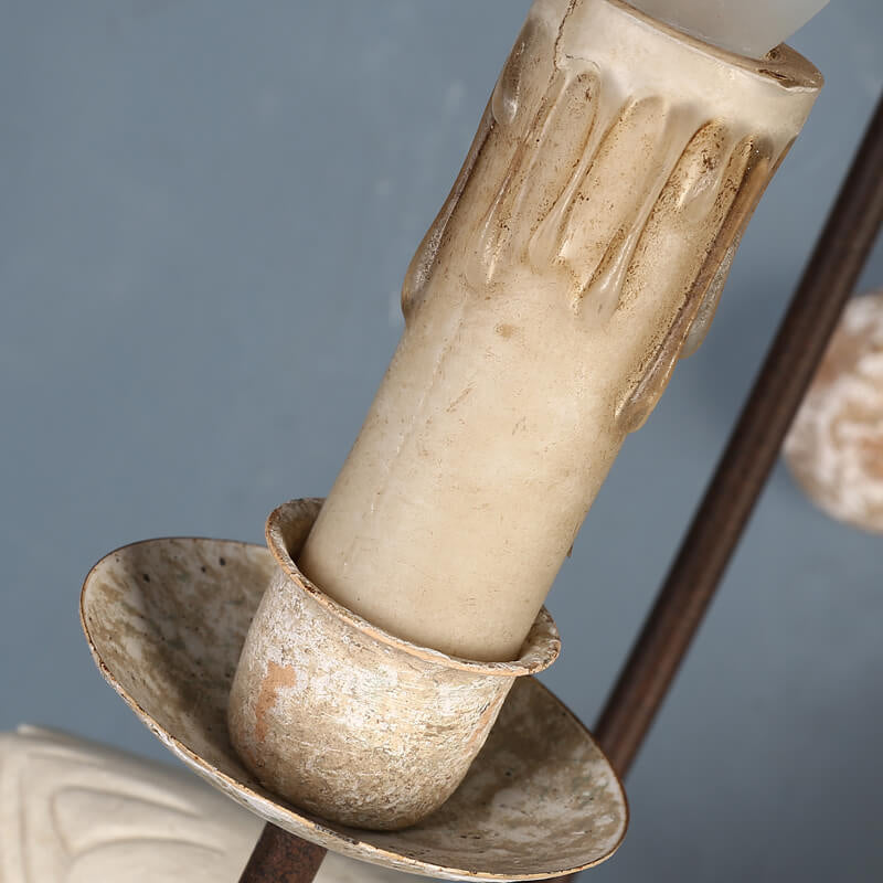 Vintage Rustic Wooden Bird Sconce 1/2 Light Wall Sconce Lamp