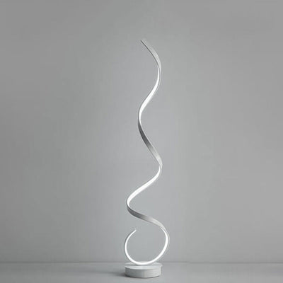 Modern Creative Twisted Line LED Standing Floor Lamp