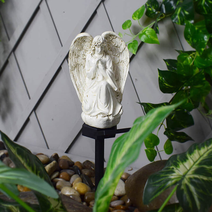 Solar Outdoor Angel Patio Wasserdichte Rasen Landschaftsbeleuchtung 