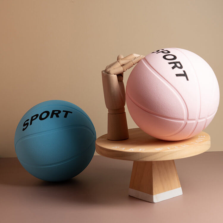 Lumière de nuit LED en silicone créative pour basketball, lampe de table à chargement USB 