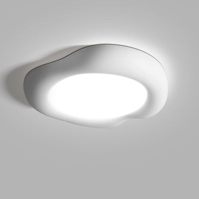 Modern Minimalist Apple Shape Solid Color LED Flush Mount Ceiling Light