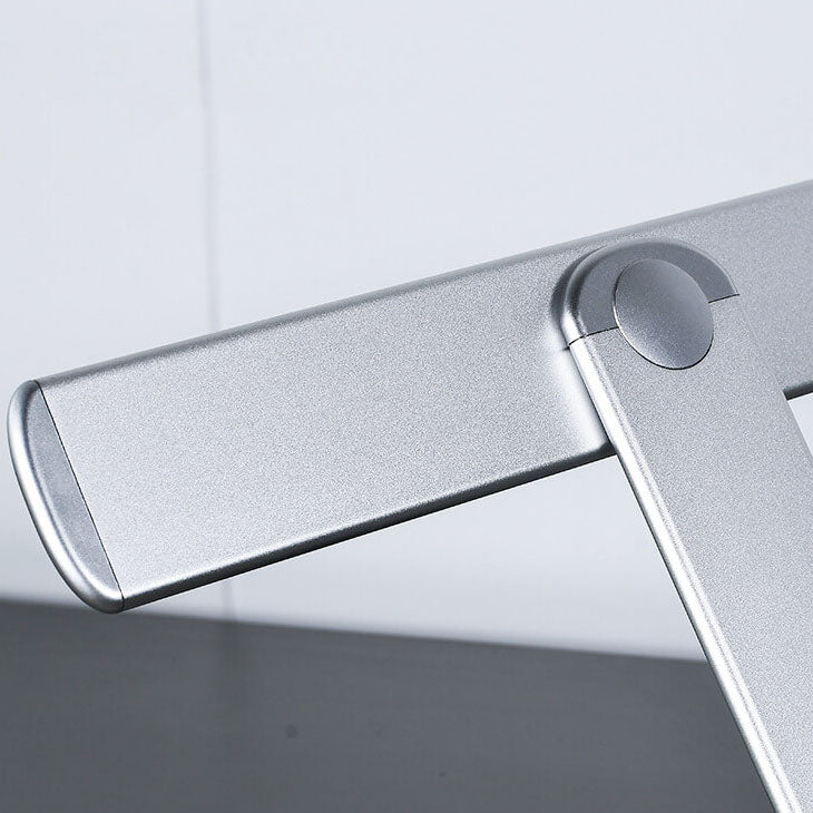 Lámpara de mesa de lectura LED recargable USB de metal plegable moderna para el cuidado de los ojos 