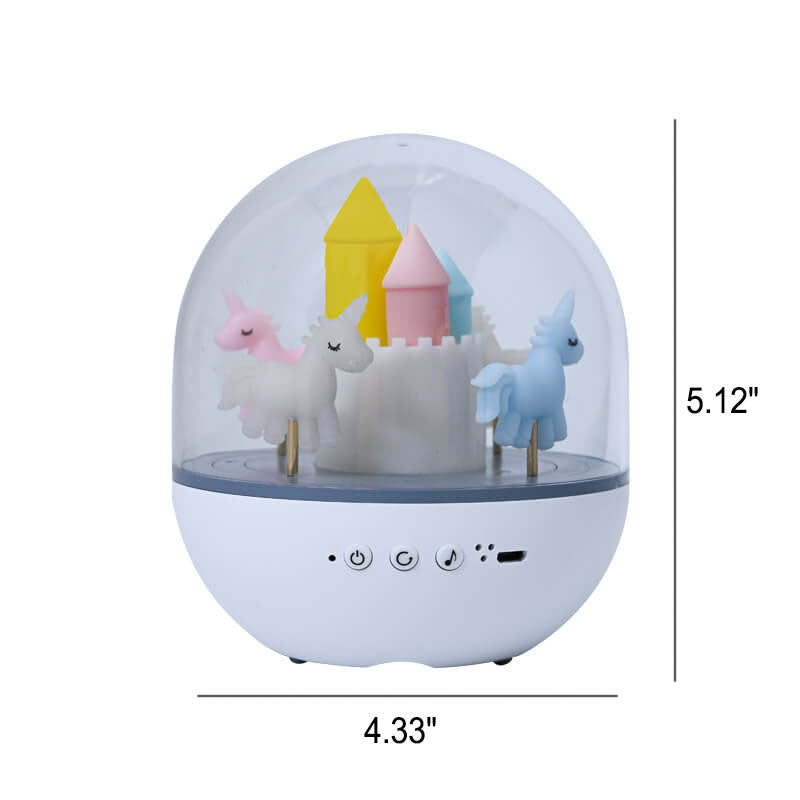 Creative Carousel Octavo Bluetooth Kids Night Light Table Lamp