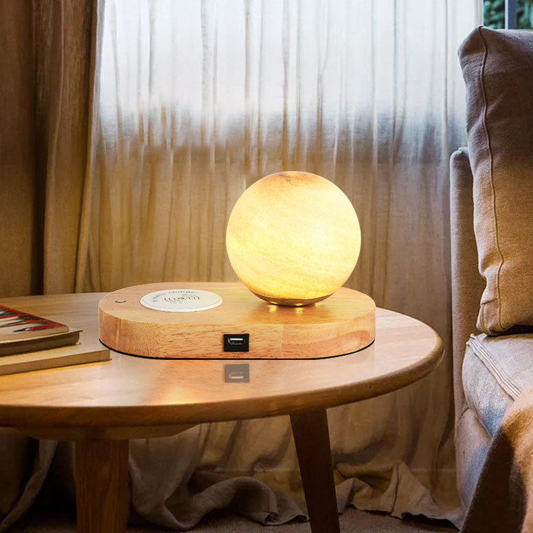 Modern Creative Moon Connectable USB 1-Light Table Lamp
