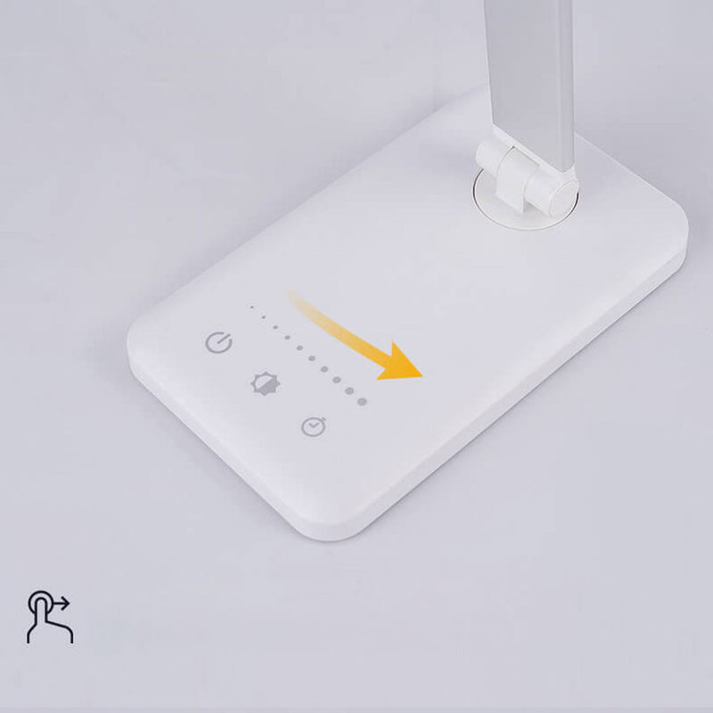 Lampe de bureau LED tactile dimmable créative nordique pliable 