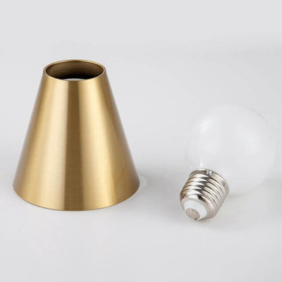Nordic Minimalist Conical Design 1-Light Flush Mount Light