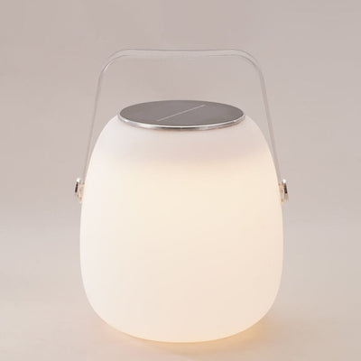 Lumière de camping portable à LED avec télécommande solaire de simplicité contemporaine pour patio extérieur 