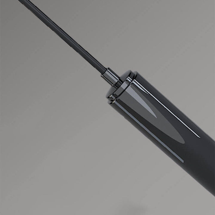 Lámpara Colgante Curva de 2 Luces de Bola de Cristal Simple de Lujo Ligero 