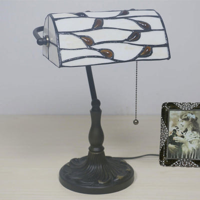 Vintage Tiffany Lucite Beads Design 1-Light Table Lamp