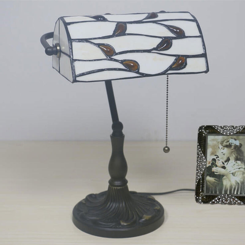 Vintage Tiffany Lucite Beads Design 1-Light Table Lamp