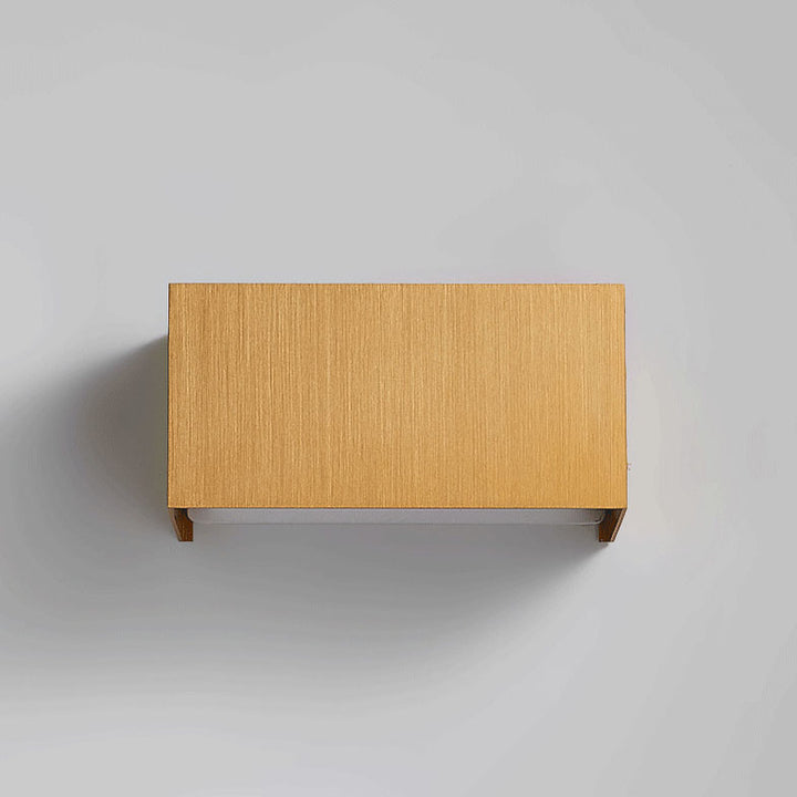 Moderne minimalistische LED-Lesewandleuchte aus Aluminium in quadratischer, flacher Form mit verstellbarem Lichtkegel für den Eingangsbereich 