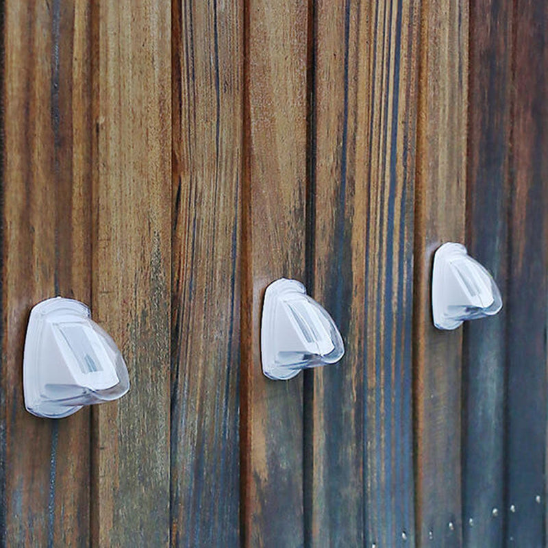 Aplique de pared con lámpara LED triangular impermeable solar para exteriores 