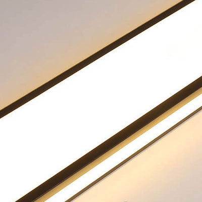ضوء سقف LED متدفق طويل بأسلوب الشمال البسيط 
