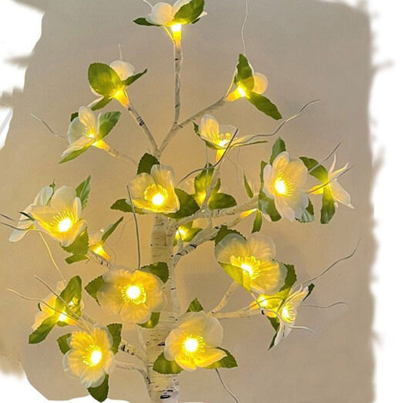 شجرة محاكاة إبداعية مصباح طاولة زينة LED 