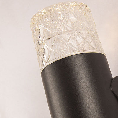 European Light Luxury Double-headed Die-cast Aluminum Outdoor Indoor Waterproof LED Wall Sconce Lamp