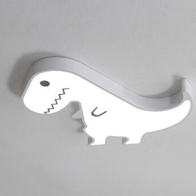 Cartoon Creative Metall Dinosaurier LED Unterputz-Deckenleuchte