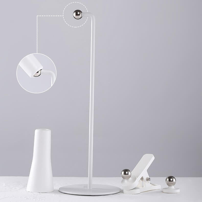 Simple Cone White USB Eye Protection LED Desk Lamp