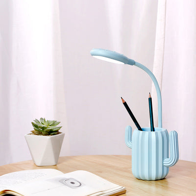 Kreative faltbare Kaktus-Design-LED-Augenschutz-Schreibtischlampe
