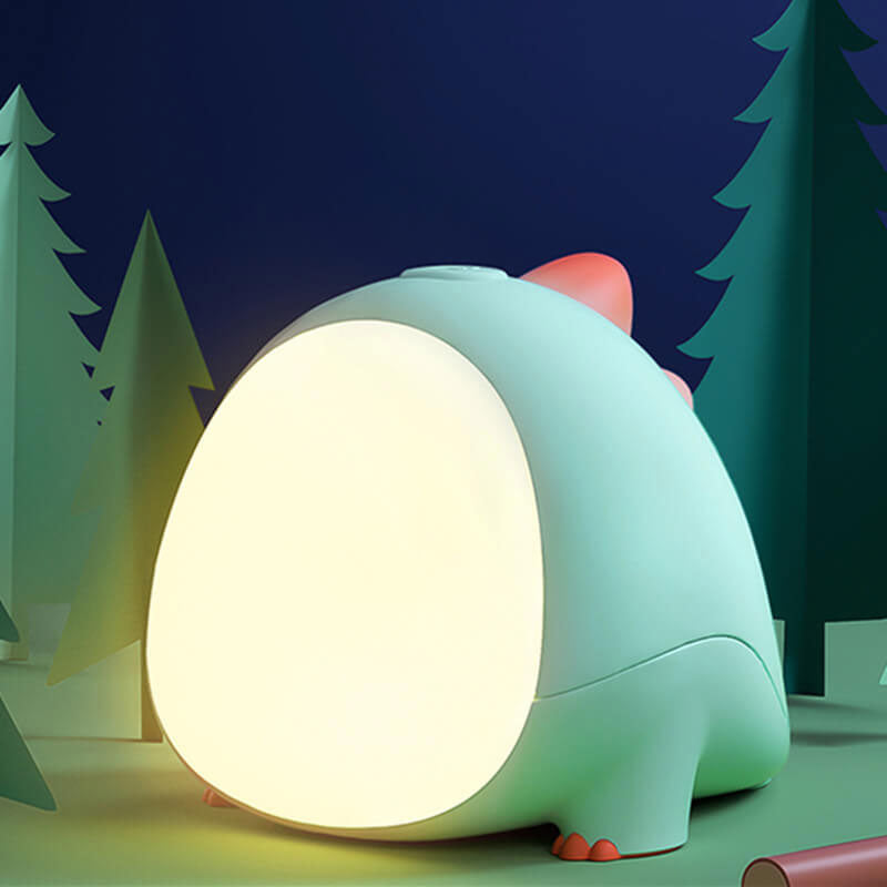 Lampe de table LED avec protection des yeux en forme de dinosaure cartoon enfantin 