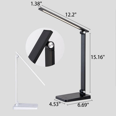 Creative Folding Touch Dimming Aluminum LED Desk Lamp