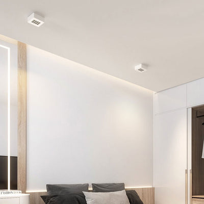 Minimalist Square Spotlight Downlight LED Flush Mount Ceiling Light