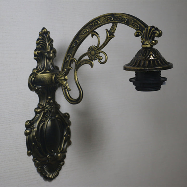 Applique Murale Tiffany Vintage Baroque Géométrique Bol 1 Lumière 