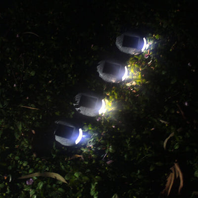 Outdoor Solar Resin Imitation Stone LED Buried Light