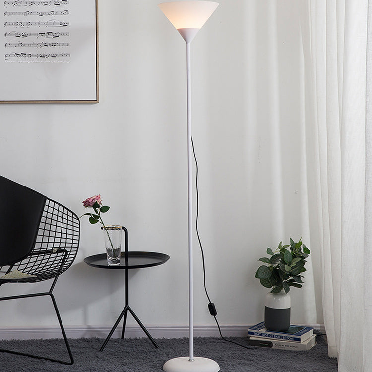 Creative Minimalist Cone Shade 1-Light Standing Floor Lamp