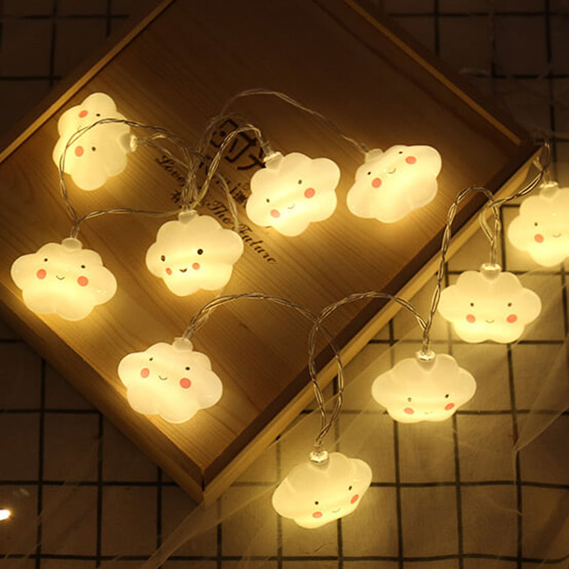 Guirlande lumineuse LED à piles 10/20 lumières pour décoration festive intérieure 